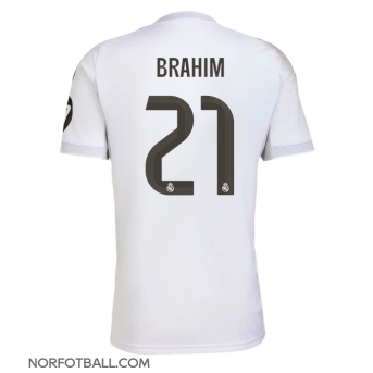 Billige Fotballdrakt Real Madrid Brahim Diaz #21 Replika Hjemmedrakt 2025-26 Kortermet
